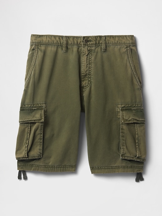 Image number 6 showing, Twill Cargo Baggy Shorts