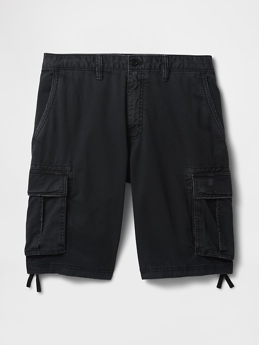 Image number 6 showing, Twill Cargo Baggy Shorts