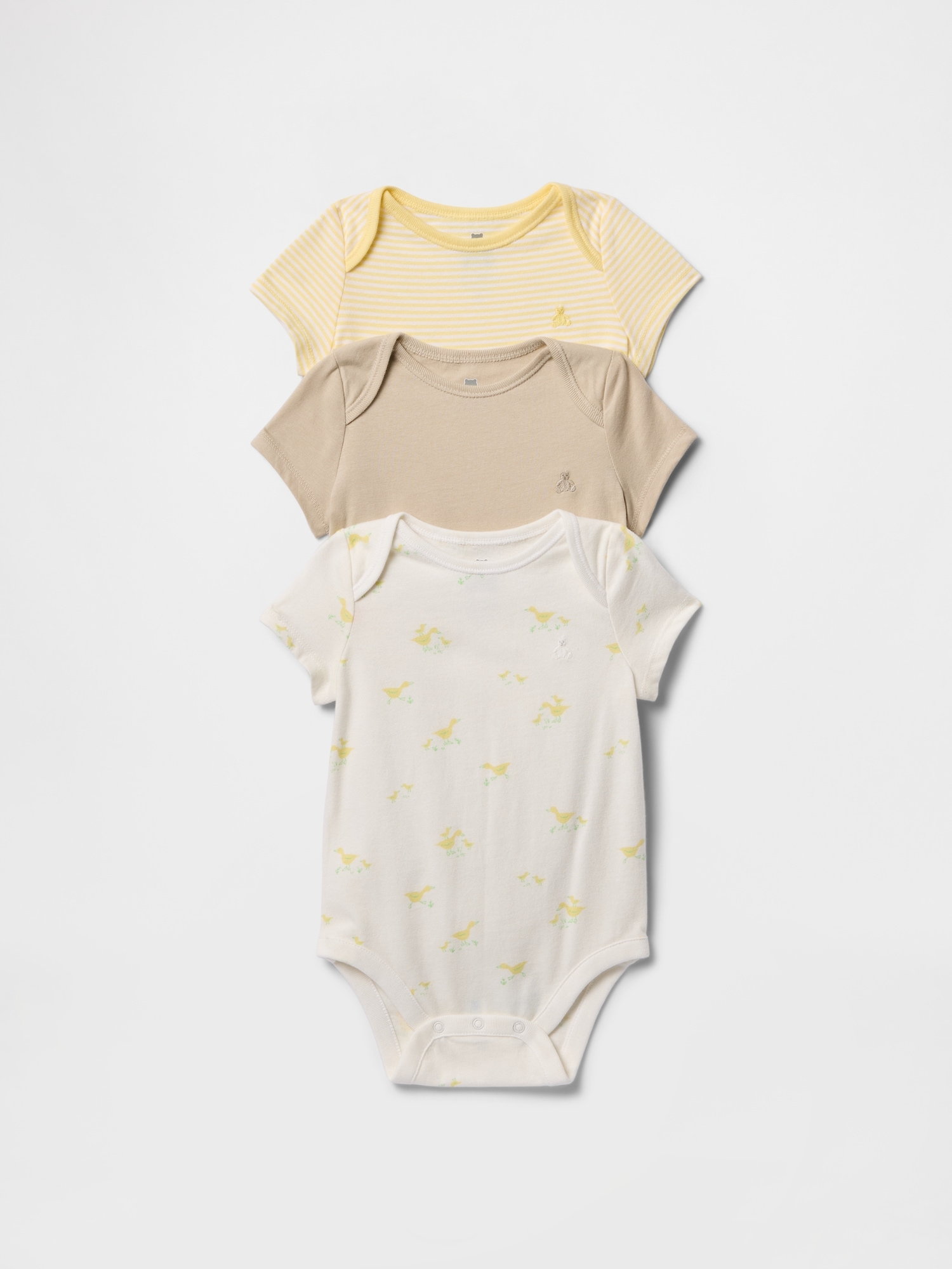 Baby First Favorites Organic Cotton Bodysuit (3-Pack)