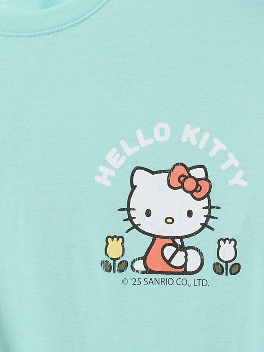 Image number 4 showing, Kids Hello Kitty Logo Graphic T-Shirt