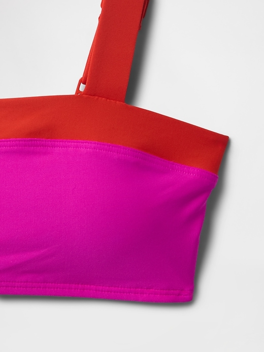 Image number 4 showing, Colorblock Bandeau Bikini Top