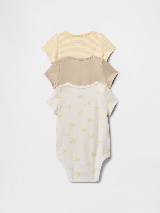 Image number 2 showing, Baby First Favorites Organic Cotton Bodysuit (3-Pack)