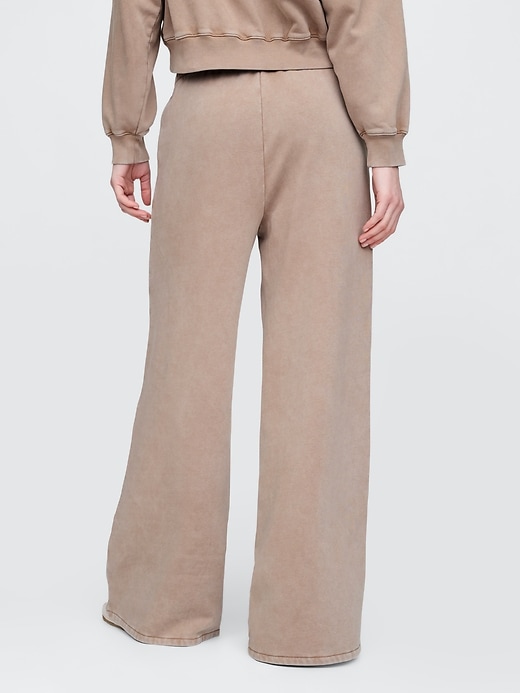 Image number 4 showing, VintageSoft Baggy Wide-Leg Sweatpants