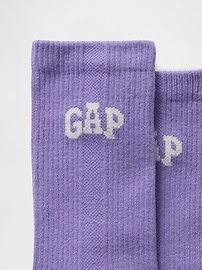 View large product image 6 of 6. Gap Logo Athletic Crew Socks