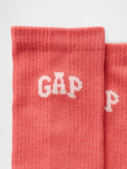 View large product image 2 of 6. Gap Logo Athletic Crew Socks