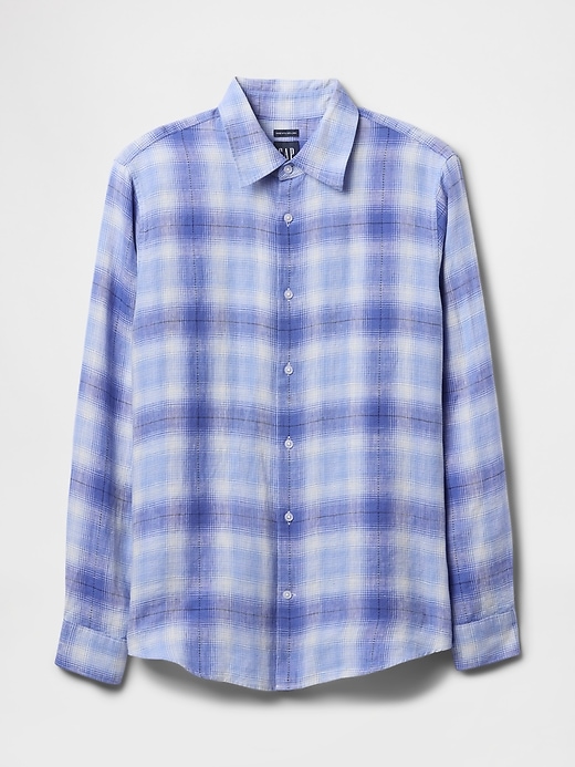 Image number 5 showing, 100% Linen Classic Shirt