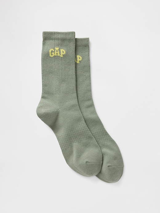 View large product image 1 of 6. Gap Logo Athletic Crew Socks