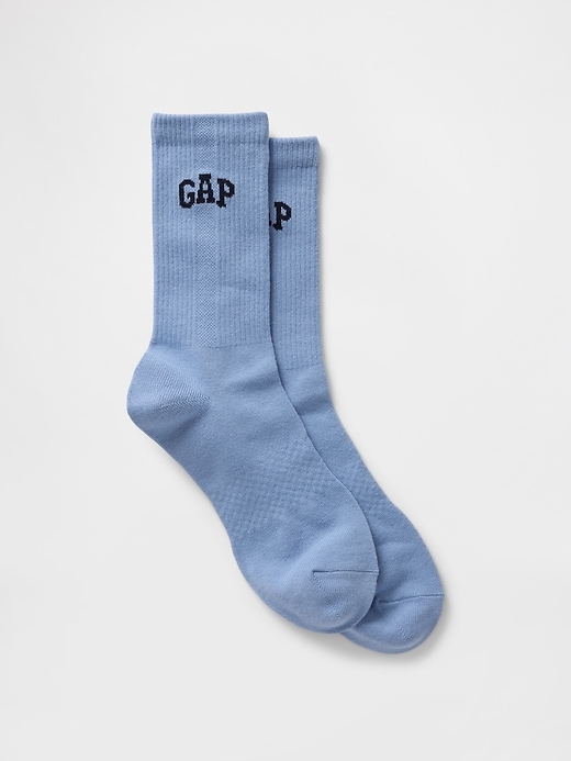 View large product image 1 of 6. Gap Logo Athletic Crew Socks