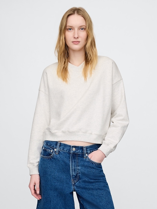 Image number 1 showing, French Terry Oversized Sweatshirt