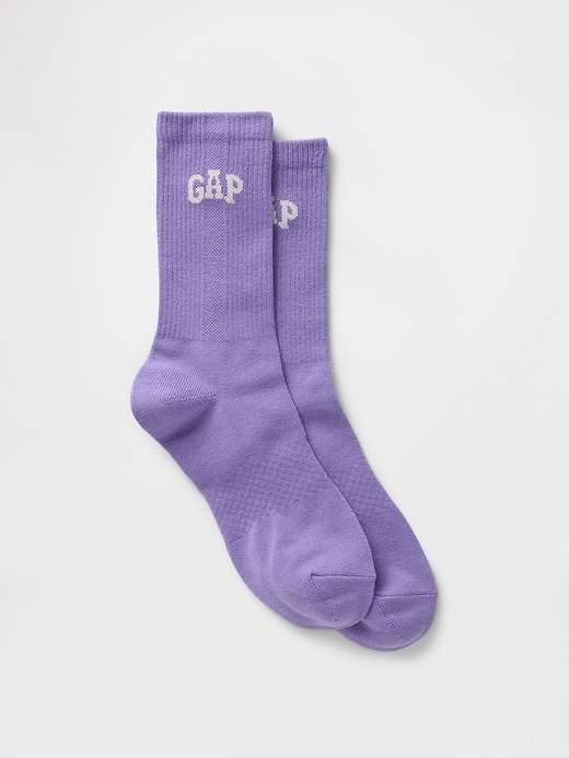 View large product image 1 of 6. Gap Logo Athletic Crew Socks