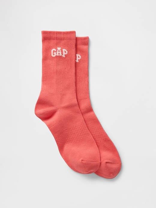 View large product image 1 of 6. Gap Logo Athletic Crew Socks