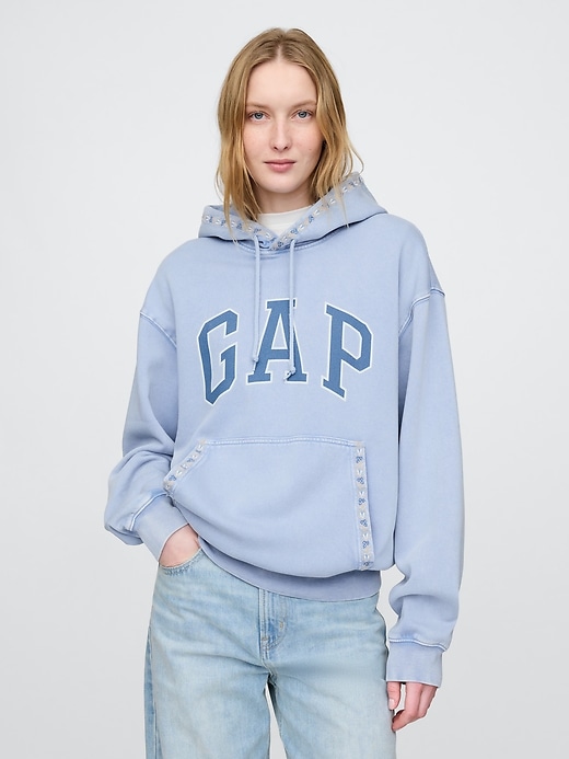 Image number 2 showing, Vintage Soft Oversized Logo Hoodie