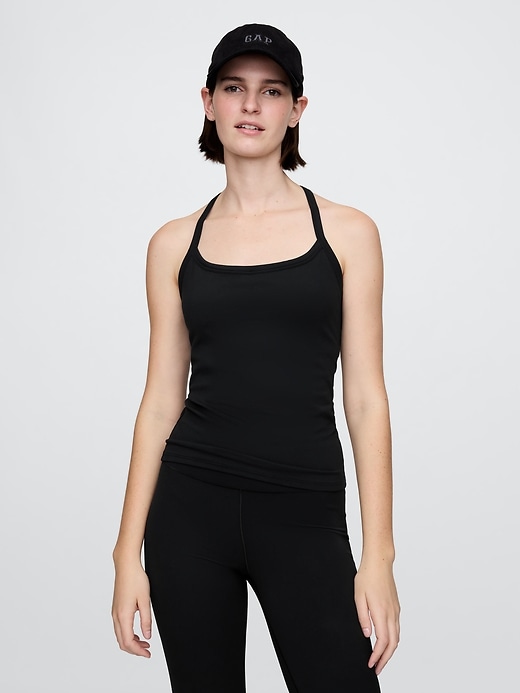 Image number 1 showing, GapFit Lightweight Performance Racerback Tank Top