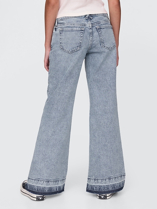 Image number 4 showing, Mid Rise Relaxed Flare Jeans