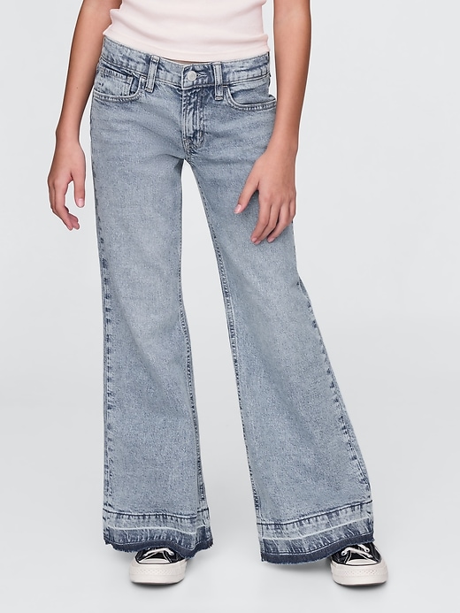 Image number 3 showing, Mid Rise Relaxed Flare Jeans