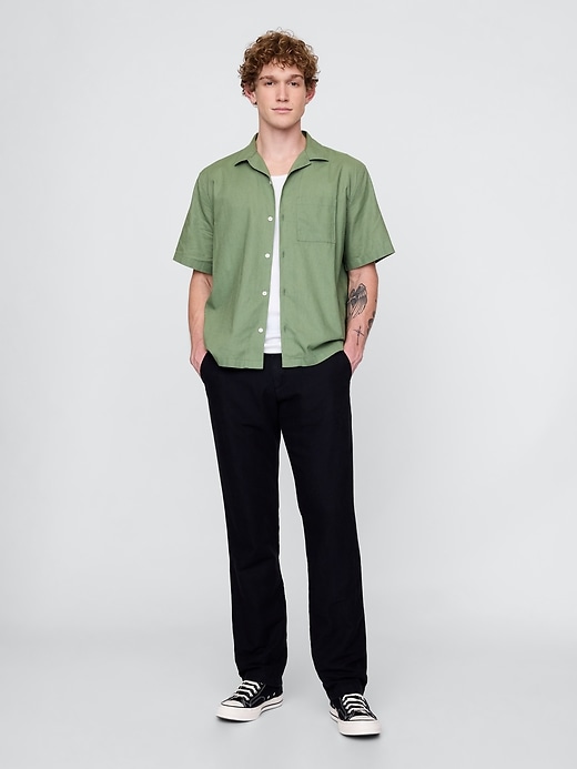 Image number 2 showing, Linen-Cotton Shirt