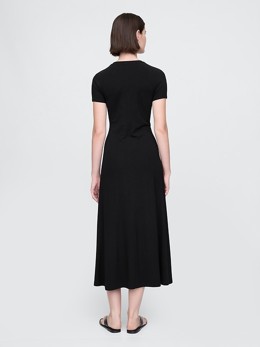 Image number 2 showing, Knit Jersey Maxi Dress