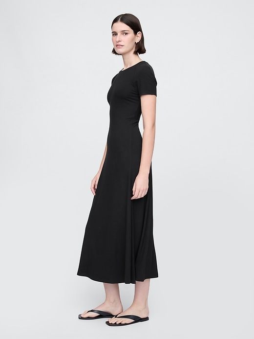 Image number 3 showing, Knit Jersey Maxi Dress