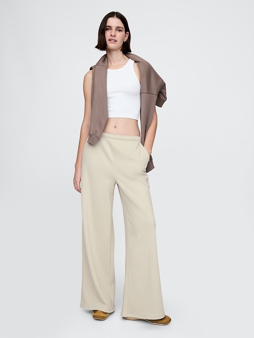 Image number 1 showing, Vintage Soft Baggy Wide-Leg Sweatpants