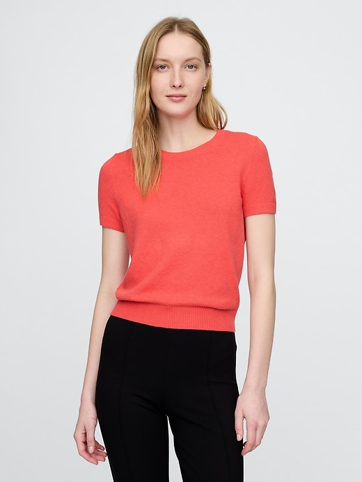 Image number 1 showing, CashSoft Sweater Top