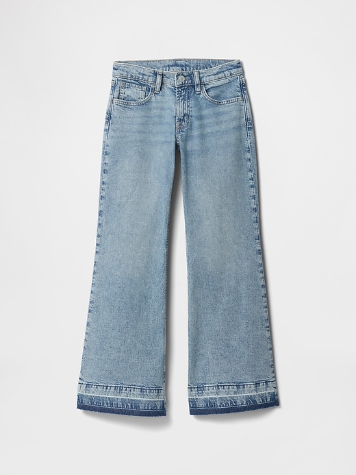 Image number 2 showing, Mid Rise Relaxed Flare Jeans