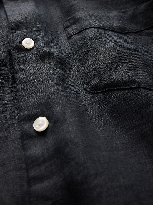 Image number 4 showing, 100% Linen Classic Shirt