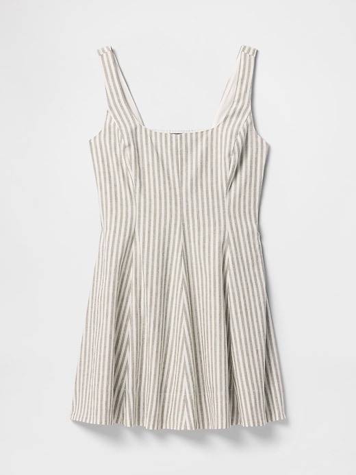 Image number 7 showing, Linen-Blend Mini Dress