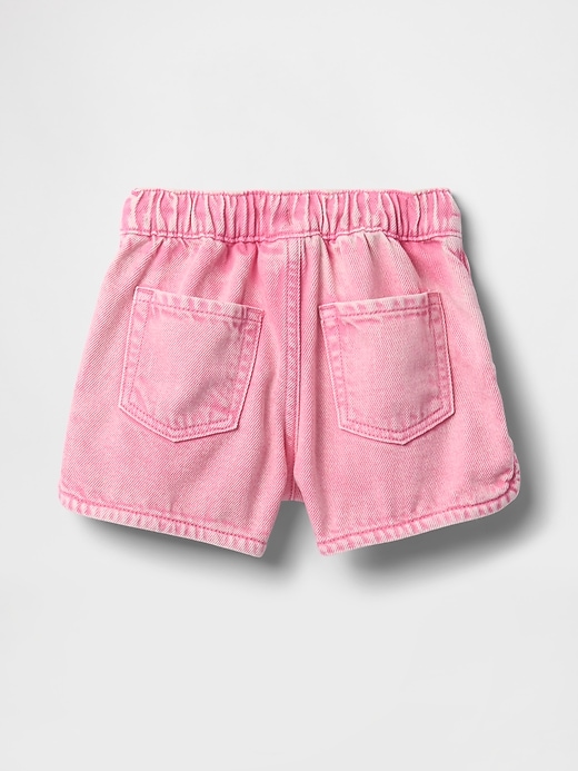 Image number 3 showing, Baby & Toddler UltraSoft Denim Shorts