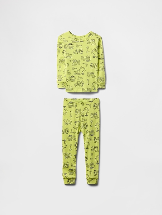 Image number 1 showing, Baby &amp; Toddler Organic Brushed Cotton PJ Set