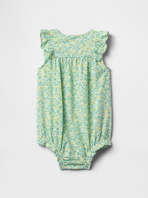 Image number 2 showing, Baby Ruffle Shorty One-Piece