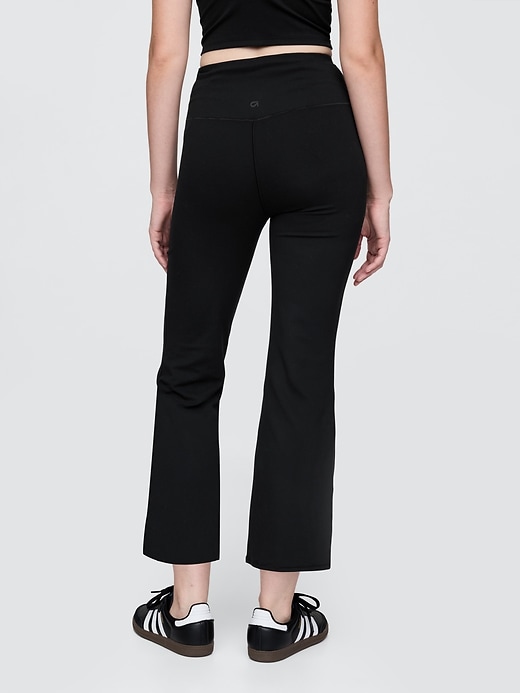 Image number 3 showing, GapFit Lightweight Performance Cropped Flare Leggings