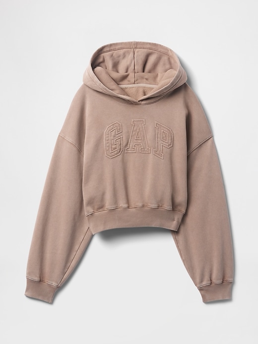 Image number 5 showing, Vintage Soft Cropped Logo Hoodie