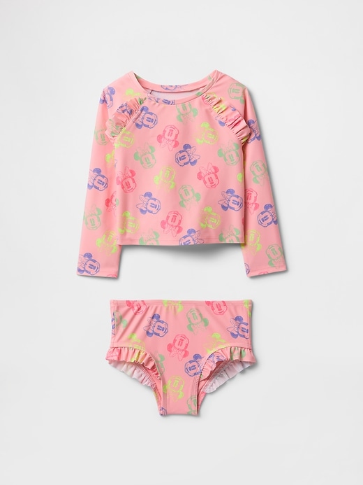 Image number 1 showing, Gap × Disney Baby & Toddler Rash Guard Swim Two-Piece