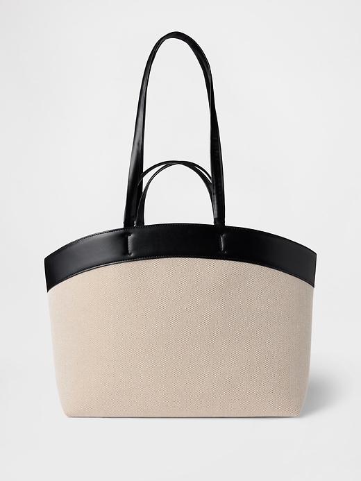 Image number 1 showing, East-West Canvas Tote Bag