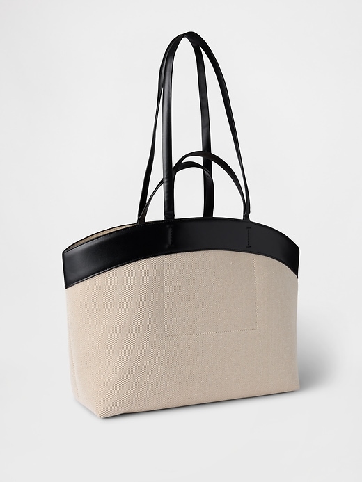 Image number 2 showing, East-West Canvas Tote Bag