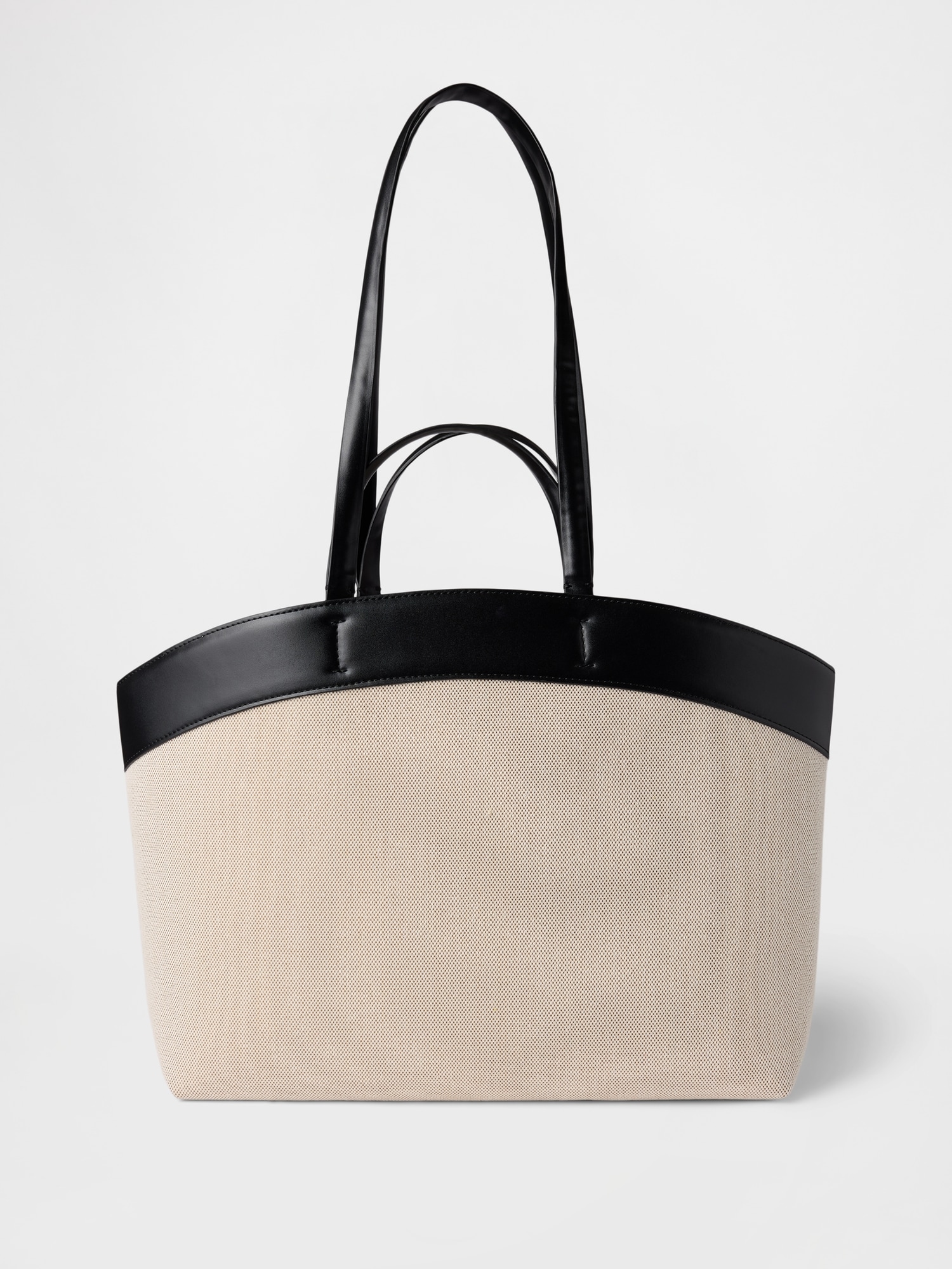 East-West Canvas Tote Bag