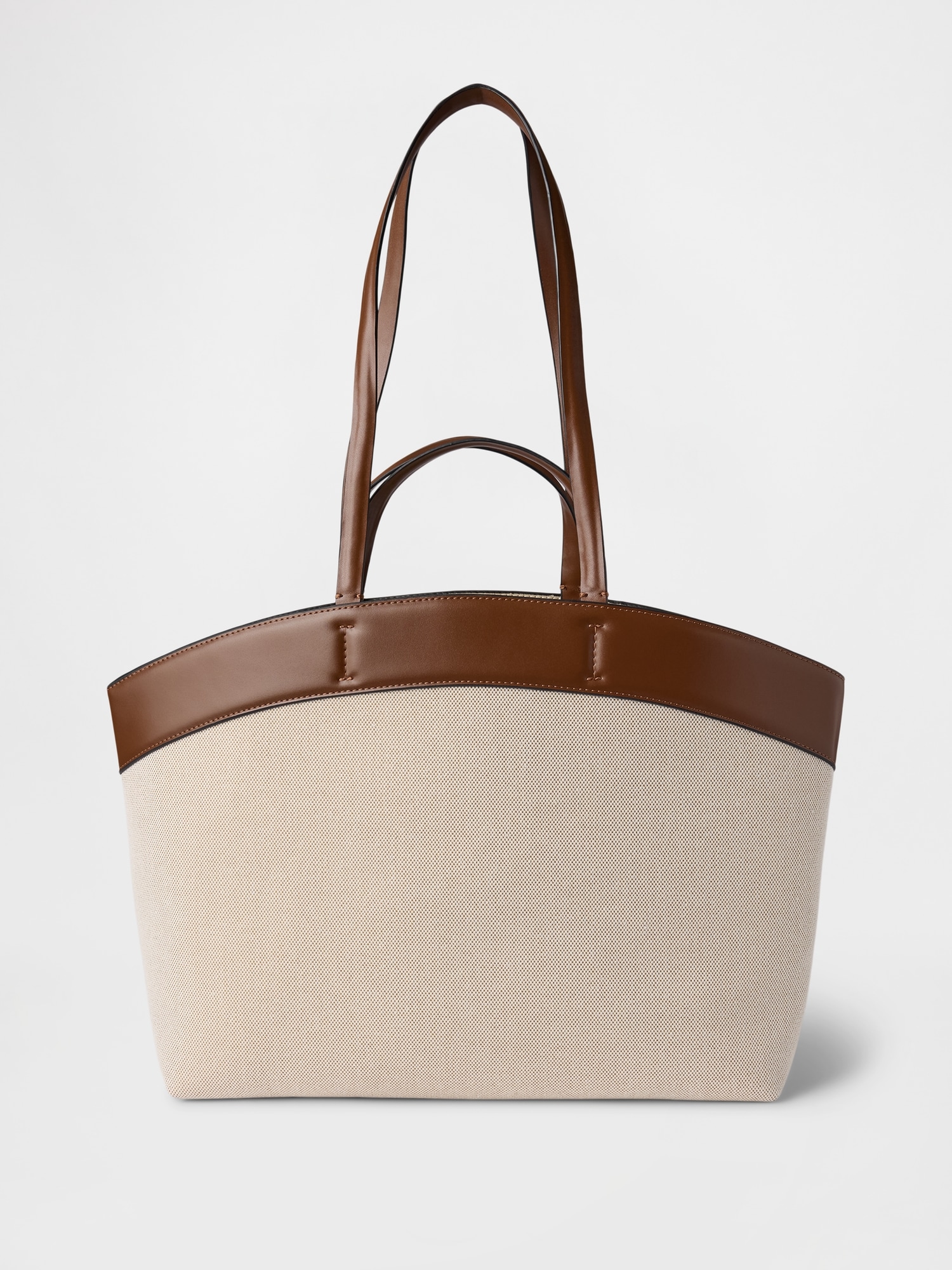 East-West Canvas Tote Bag