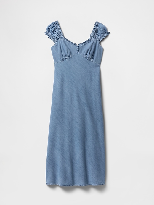 Image number 5 showing, Denim Maxi Dress