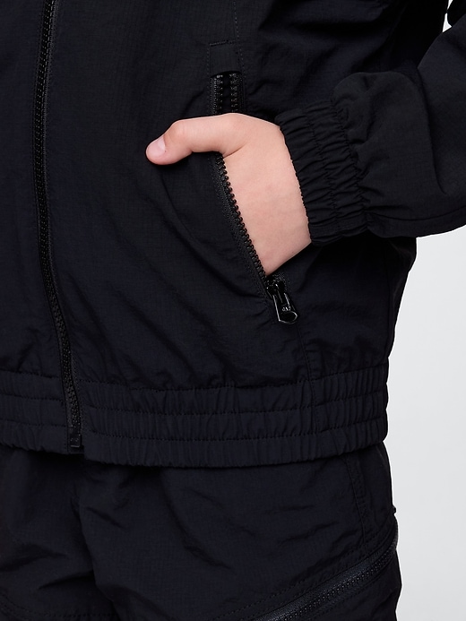 Image number 5 showing, Kids Ripstop Nylon Windbreaker