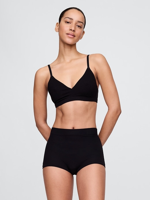 Image number 1 showing, Modal Rib Triangle Bralette