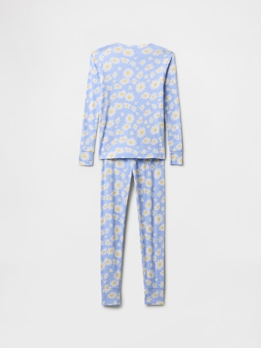 Image number 2 showing, Kids Organic Brushed Cotton PJ Set