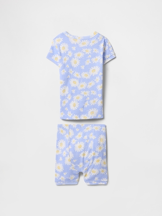 Image number 2 showing, Baby & Toddler Organic Ribbed Cotton PJ Set