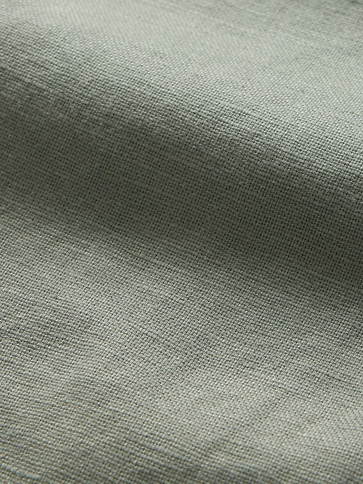 Image number 5 showing, 8" Linen-Cotton Shorts