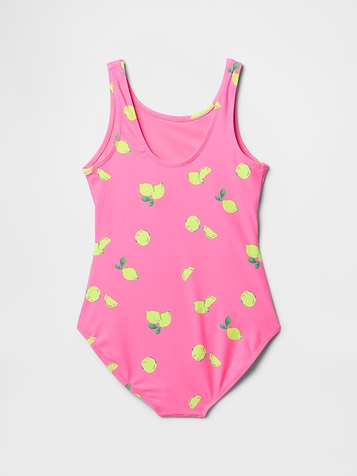 Image number 2 showing, Kids Cutout Swim One-Piece