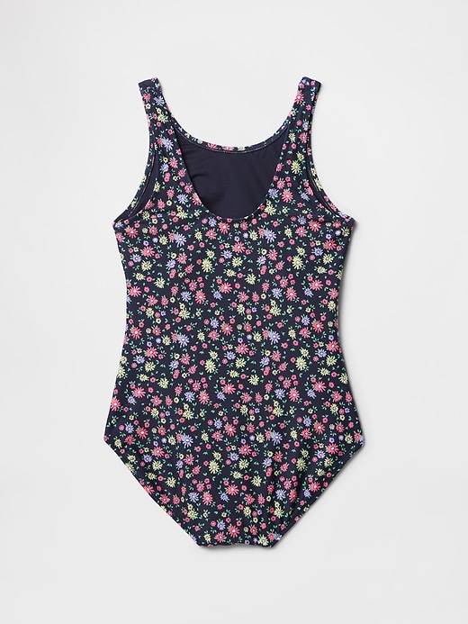 Image number 2 showing, Kids Cutout Swim One-Piece