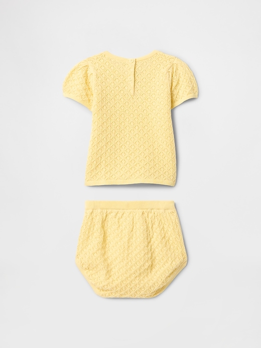 Image number 2 showing, Baby Crochet Outfit Set