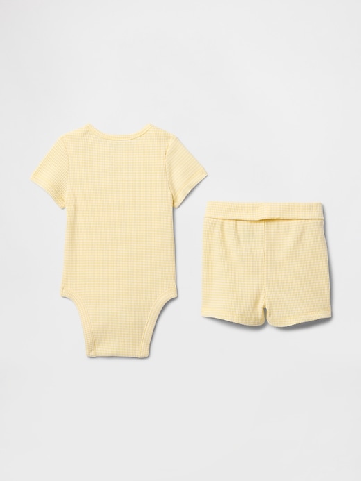 Image number 2 showing, Baby Grow-With-Me TinyRib Outfit Set