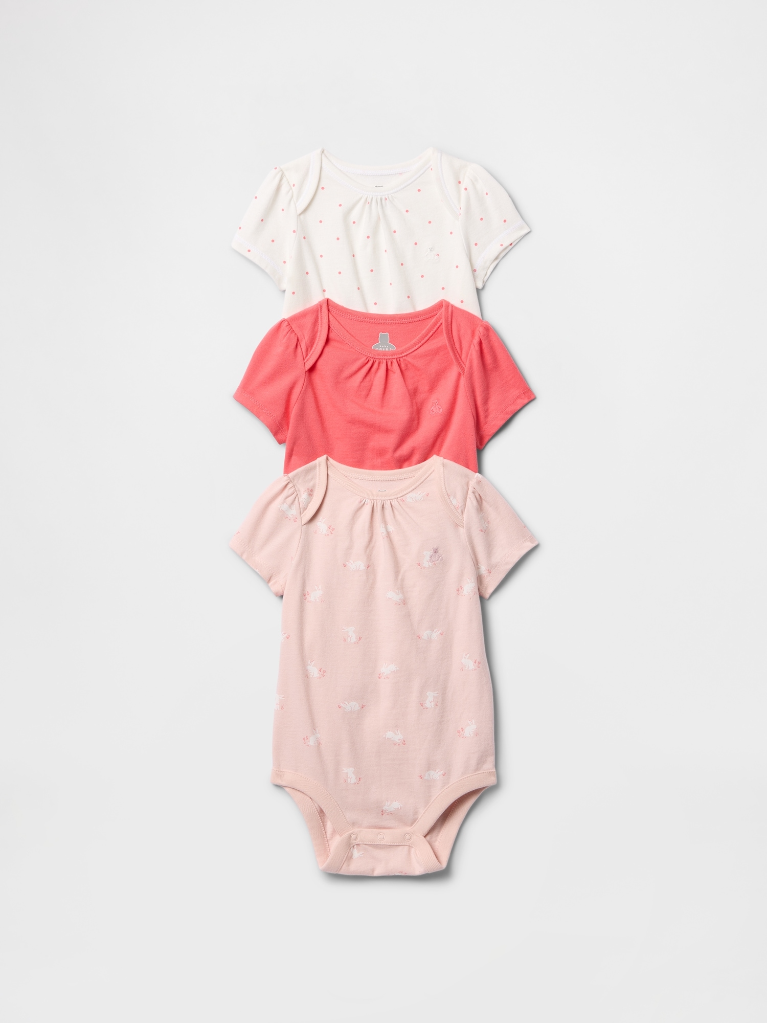 Baby First Favorites Organic Cotton Bodysuit (3-Pack)