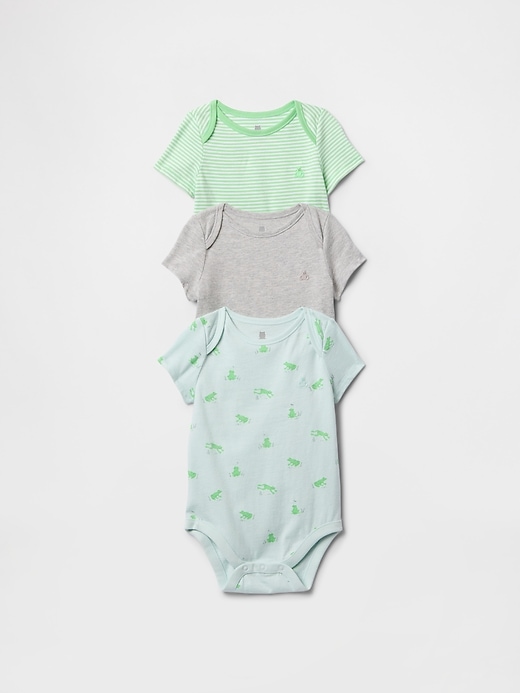 Image number 1 showing, Baby First Favorites Organic Cotton Bodysuit (3-Pack)