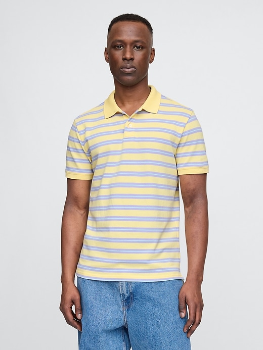 Image number 1 showing, Pique Polo Shirt